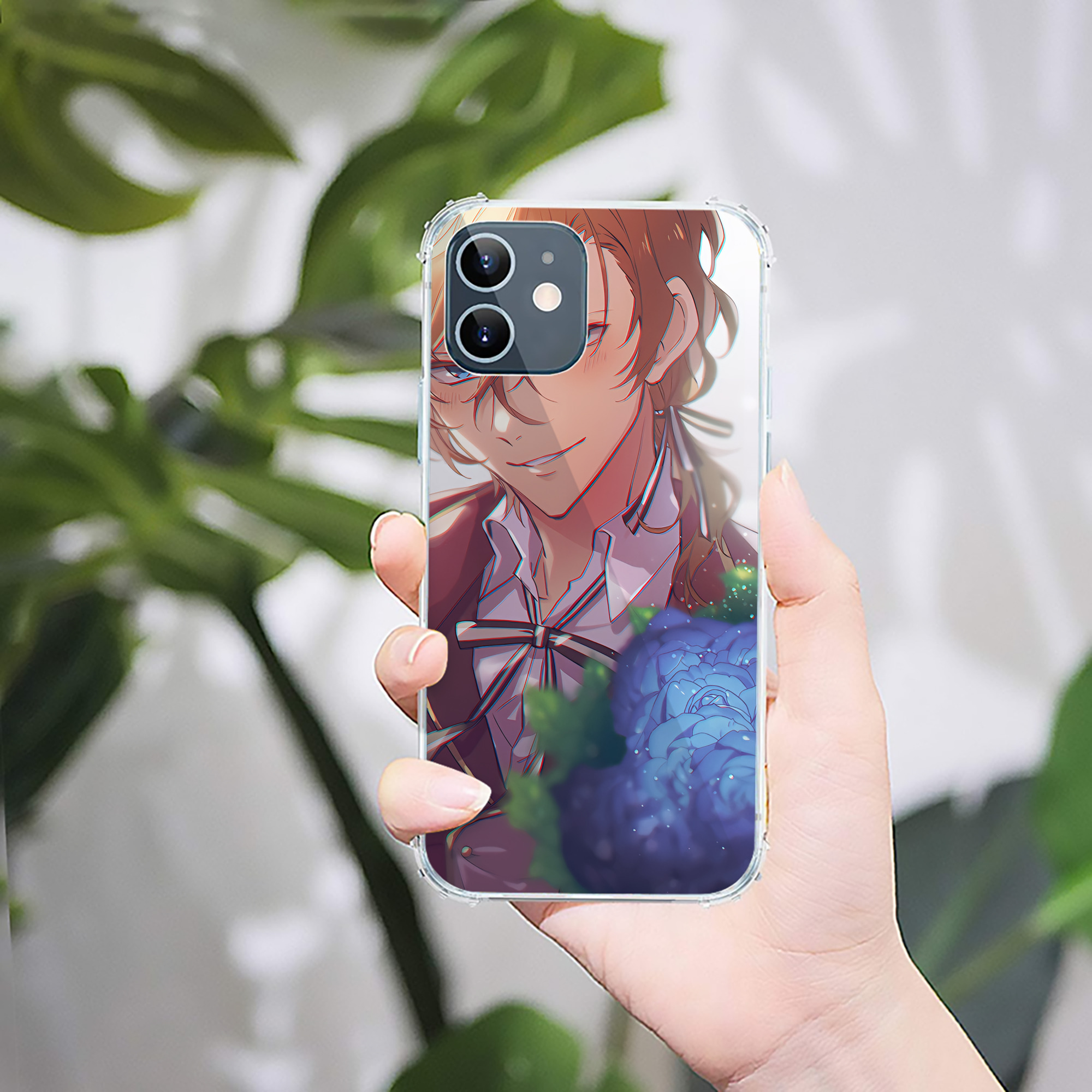 （画像用） 文豪ストレイドッグス Bungo Stray Dogs 【iPhone 12シリーズ対応】透明スマホケース（クリアソフトケース）